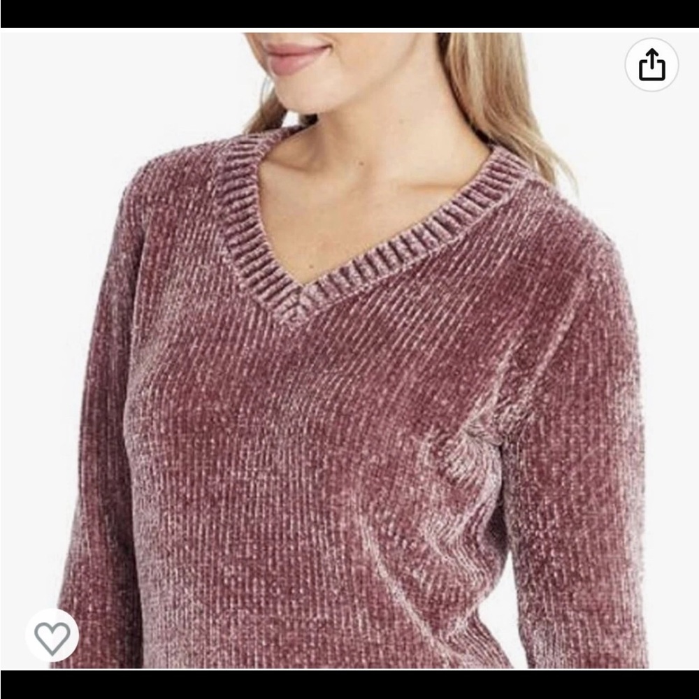 Dusty Pink Orvis Chenille Sweater